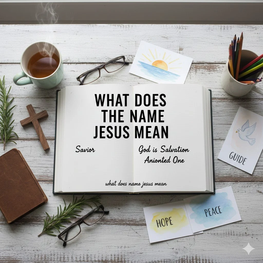 what does the name jesus mean