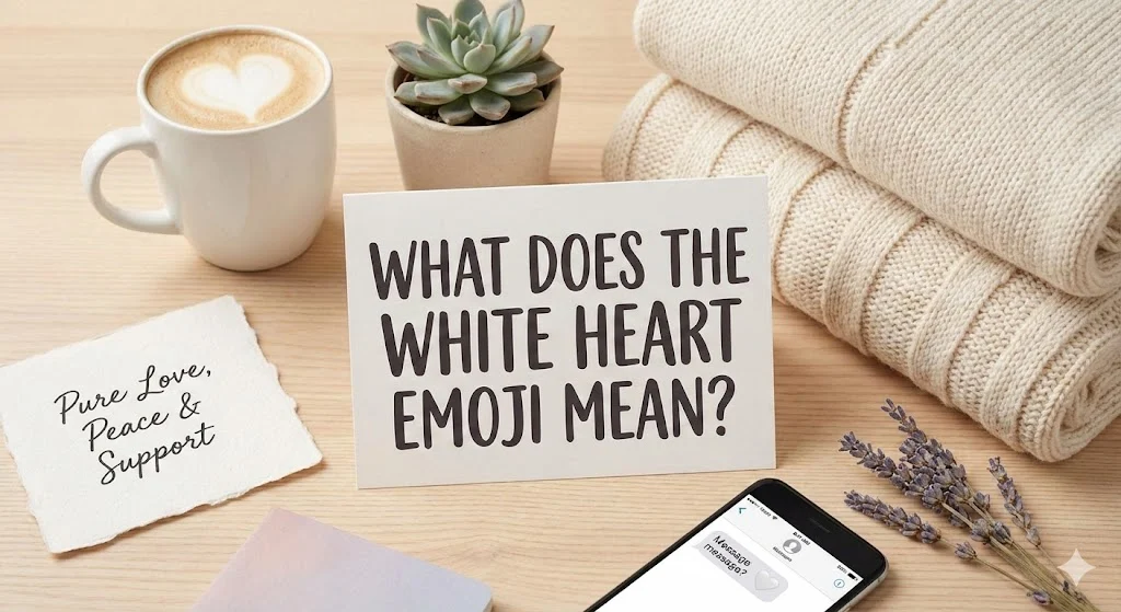 what does the white heart emoji mean