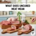 what does uncured meat mean