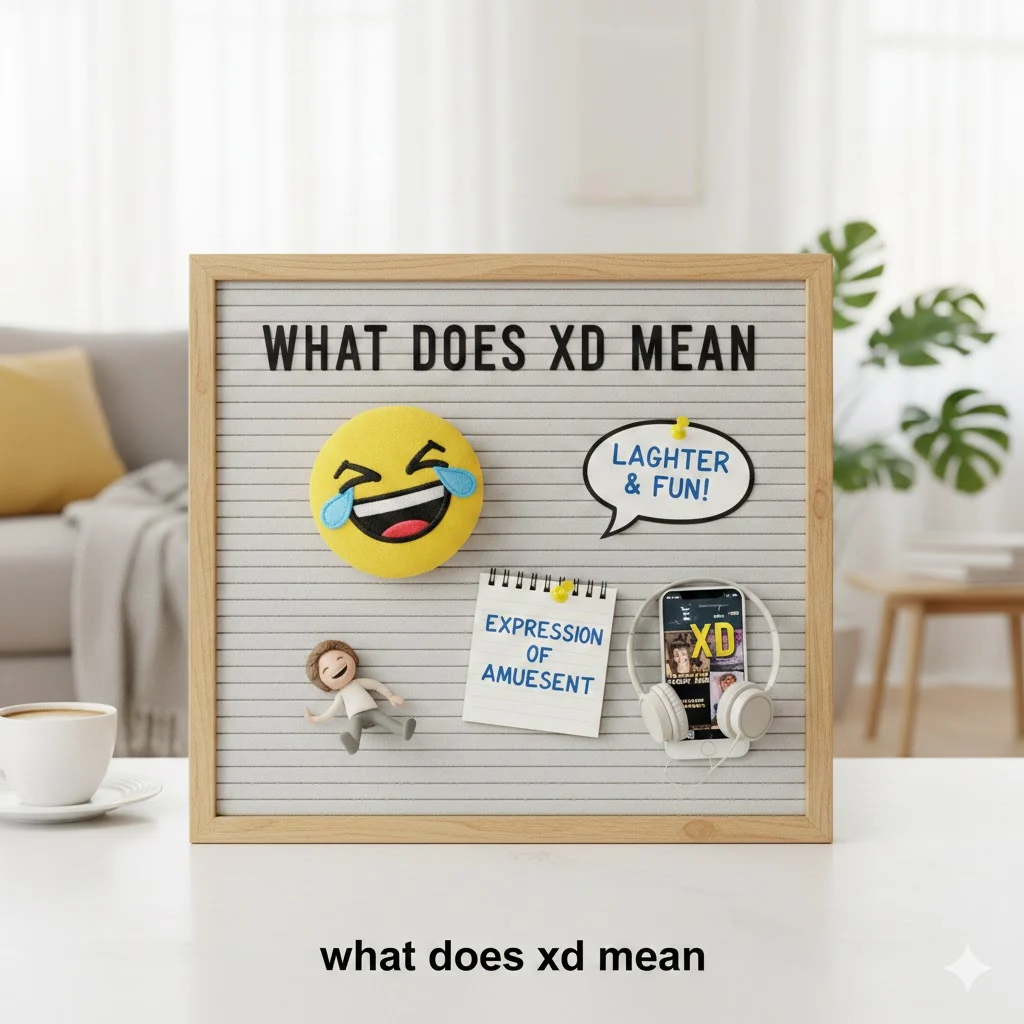 what does xd mean