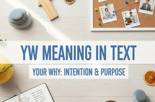 yw meaning in text
