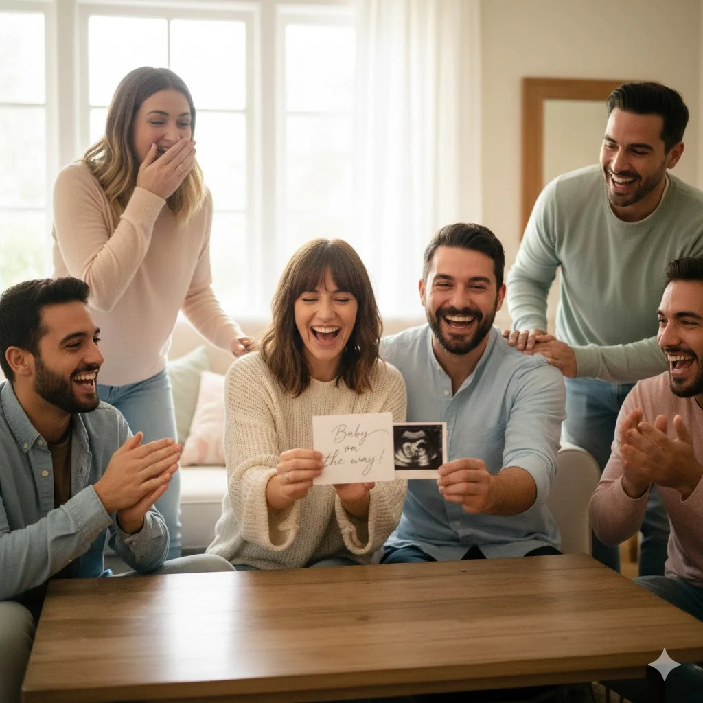 funny responses to pregnancy announcement