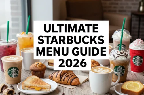 starbucks menu