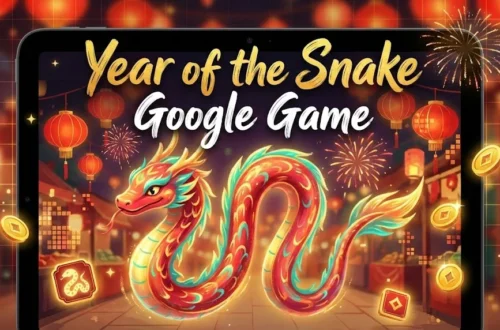 year of the snake google game