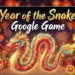 year of the snake google game