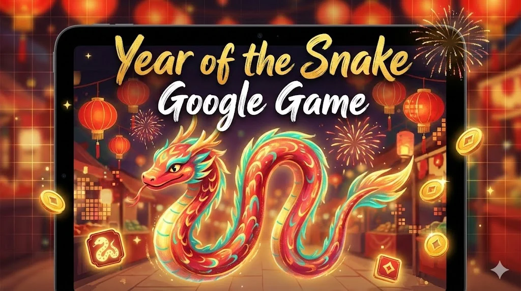 year of the snake google game